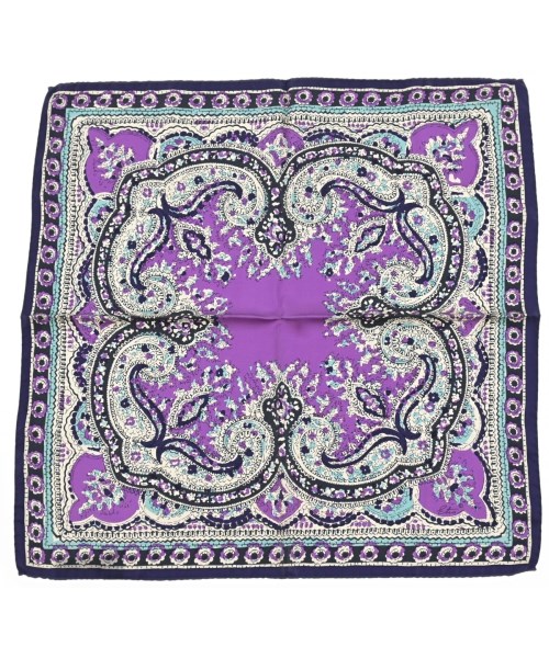 ETRO(エトロ)バンダナ・スカーフ 紫 サイズ:-/2200663830183
