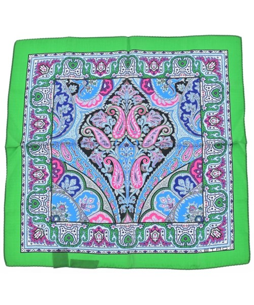 ETRO(エトロ)バンダナ・スカーフ 緑 サイズ:-/2200663830206