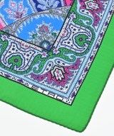 ETRO（エトロ）バンダナ・スカーフ 緑 サイズ:- レディース/2200663830206