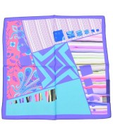 ETRO（エトロ）バンダナ・スカーフ 紫 サイズ:- レディース/2200663830220