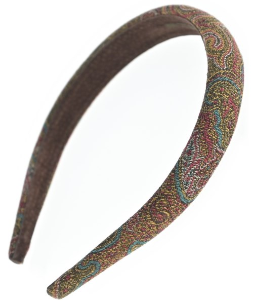 ETRO(エトロ)ヘアアクセサリー 茶 サイズ:-/2200663116263