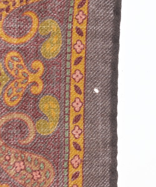 ETRO（エトロ）バンダナ・スカーフ 茶 サイズ:- レディース/2200726726057