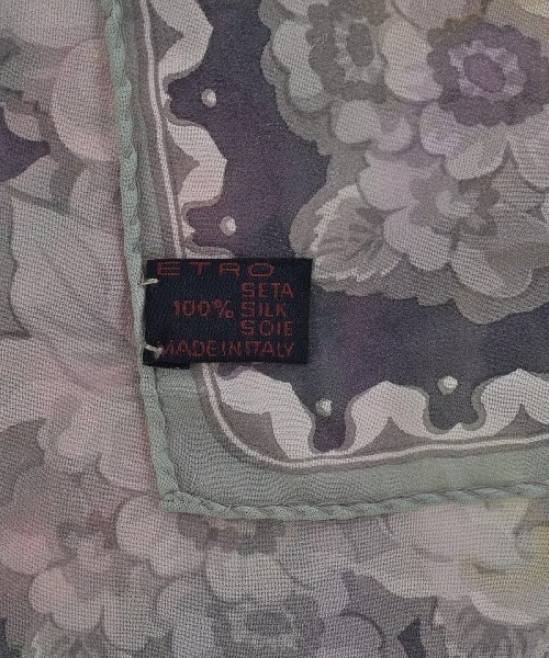 ETRO（エトロ）バンダナ・スカーフ 紫 サイズ:- レディース/2200686824060