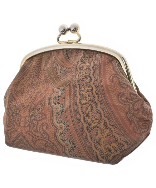 ETRO（エトロ）ポーチ 茶 サイズ:- レディース/2200687783045