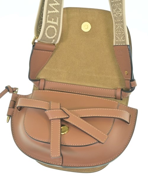 LOEWE（ロエベ）ショルダーバッグ 茶 サイズ:ミニ レディース/2200635584021