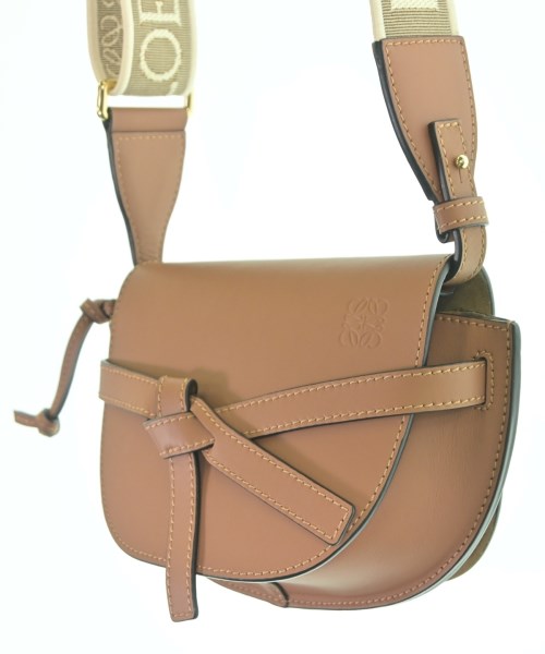 LOEWE（ロエベ）ショルダーバッグ 茶 サイズ:ミニ レディース/2200635584021