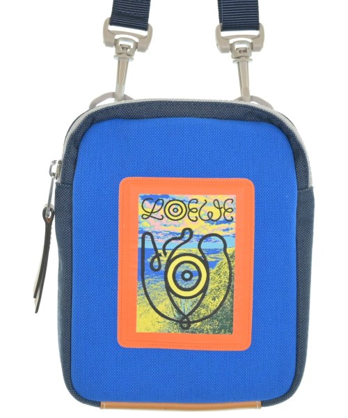 LOEWE(ロエベ)ショルダーバッグ 青 サイズ:-/2200638005011