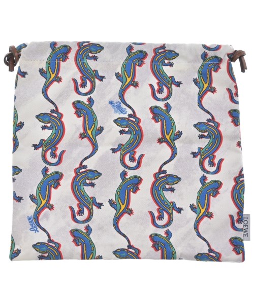 LOEWE（ロエベ）ポーチ 白 サイズ:- レディース/2200638760040