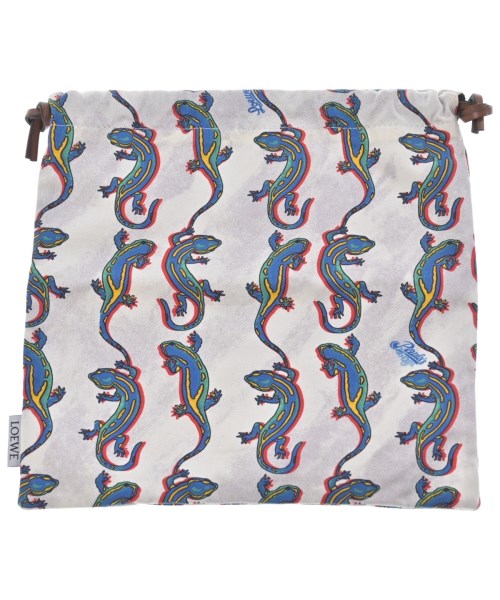 LOEWE（ロエベ）ポーチ 白 サイズ:- レディース/2200638760040