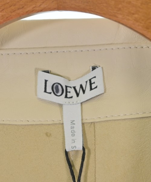 LOEWE（ロエベ）カジュアルジャケット ベージュ サイズ:34(XXS位) レディース/2200642238030