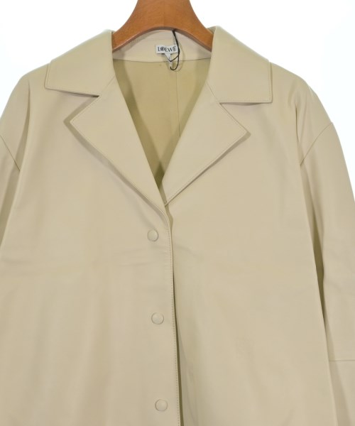 LOEWE（ロエベ）カジュアルジャケット ベージュ サイズ:34(XXS位) レディース/2200642238030