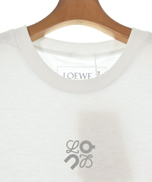 LOEWE（ロエベ）Tシャツ・カットソー 白 サイズ:M メンズ/2200643514041