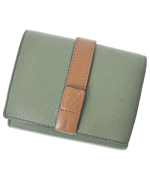 LOEWE(ロエベ)財布・コインケース 緑 サイズ:-/2200643827165