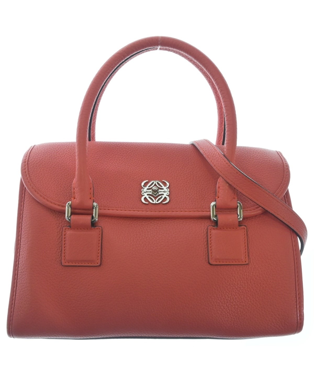 LOEWE レザー ハンドバッグ 赤 楽天市場】ロエベ LOEWE パズルバッグ 2Wayバッグ レザー レッド