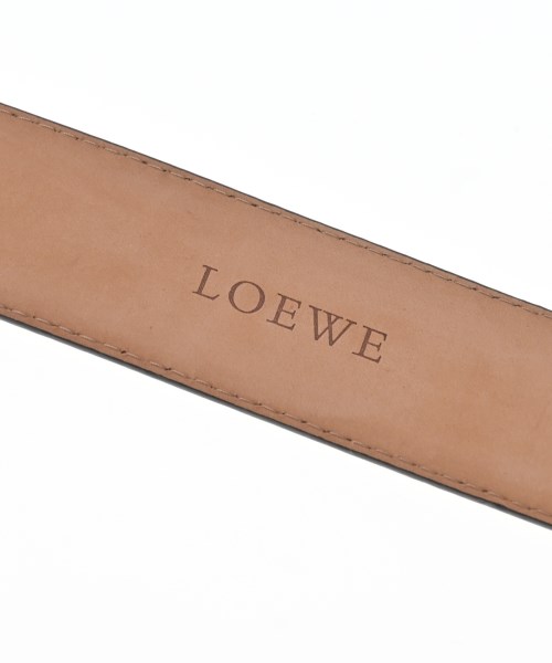 LOEWE（ロエベ）ベルト ベージュ サイズ:85 レディース/2200614005073