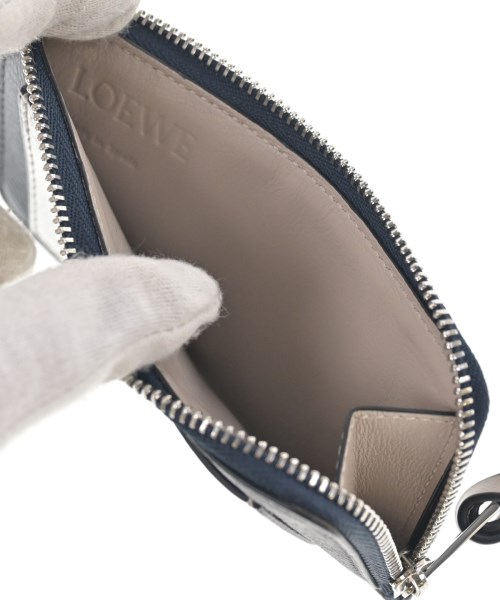 LOEWE（ロエベ）財布・コインケース 紺 サイズ:- レディース/2200623101032