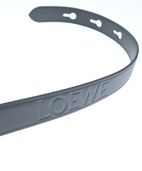 LOEWE（ロエベ）ベルト 黒 サイズ:75 レディース/2200627035067