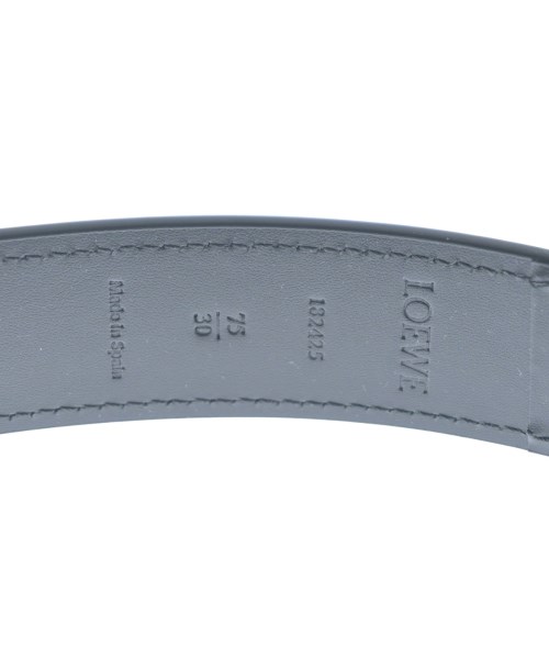 LOEWE（ロエベ）ベルト 黒 サイズ:75 レディース/2200627035067