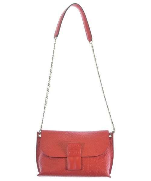 LOEWE（ロエベ）ショルダーバッグ 赤 サイズ:- レディース/2200627239236