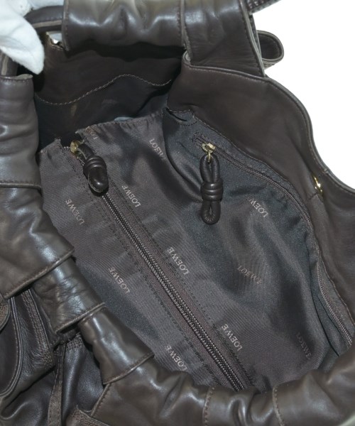 LOEWE（ロエベ）ハンドバッグ 茶 サイズ:- レディース/2200628327208