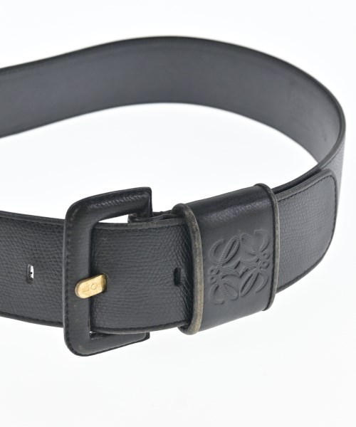 LOEWE（ロエベ）ベルト 黒 サイズ:70 レディース/2200631564010