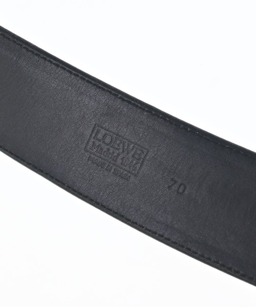 LOEWE（ロエベ）ベルト 黒 サイズ:70 レディース/2200631564010