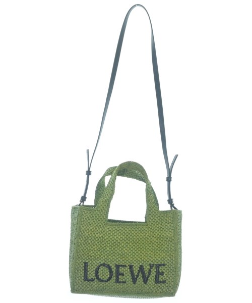 LOEWE（ロエベ）ハンドバッグ 緑 サイズ:- レディース/2200609812525