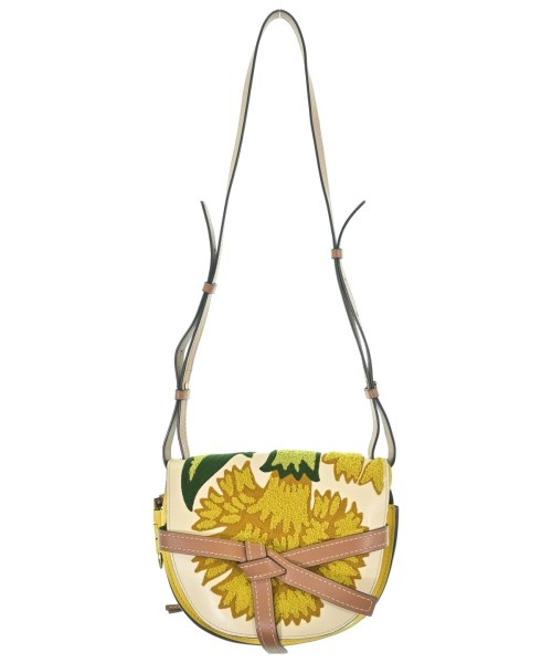 LOEWE（ロエベ）ショルダーバッグ 黄 サイズ:- レディース/2200610028137