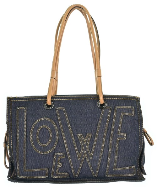 LOEWE（ロエベ）トートバッグ 紺 サイズ:- レディース/2200598501226