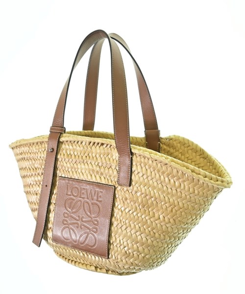 LOEWE（ロエベ）かごバッグ ベージュ サイズ:- レディース/2200607860931