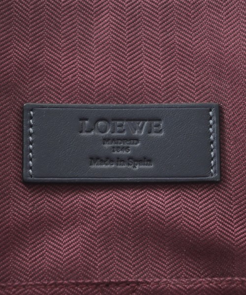 LOEWE（ロエベ）ビジネスバッグ 紺 サイズ:- レディース/2200675027120