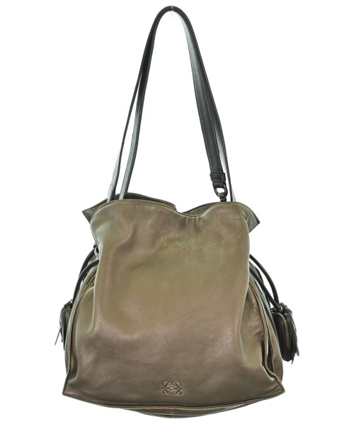 LOEWE（ロエベ）ショルダーバッグ 茶 サイズ:- レディース/2200676028027