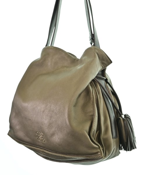 LOEWE（ロエベ）ショルダーバッグ 茶 サイズ:- レディース/2200676028027