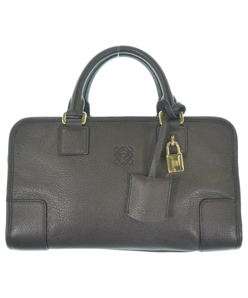 LOEWE(ロエベ)ハンドバッグ 茶 サイズ:28/2200677457895