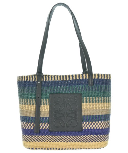 LOEWE(ロエベ)かごバッグ 緑 サイズ:-/2200677458274