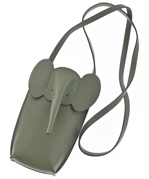 LOEWE(ロエベ)ポーチ 緑 サイズ:-/2200678010433