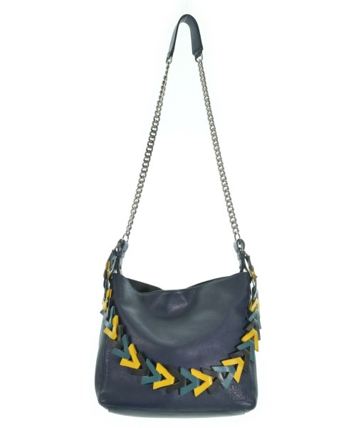 LOEWE（ロエベ）ショルダーバッグ 紺 サイズ:- レディース/2200678116494