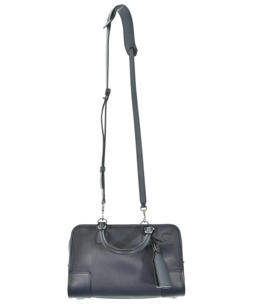 LOEWE（ロエベ）ショルダーバッグ 紺 サイズ:23 レディース/2200678630037
