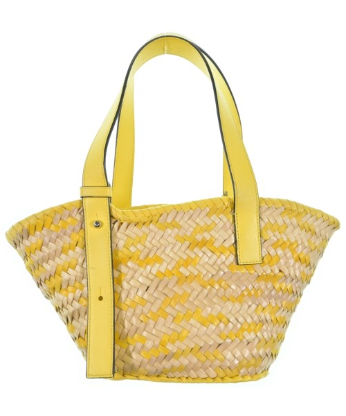 LOEWE（ロエベ）かごバッグ 黄 サイズ:- レディース/2200681429413