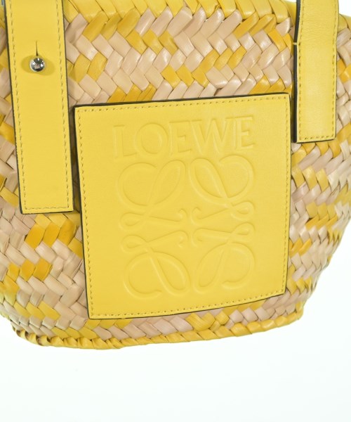 LOEWE（ロエベ）かごバッグ 黄 サイズ:- レディース/2200681429413
