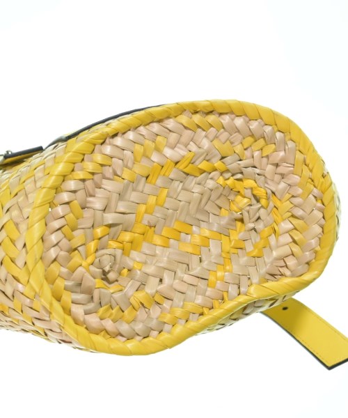 LOEWE（ロエベ）かごバッグ 黄 サイズ:- レディース/2200681429413