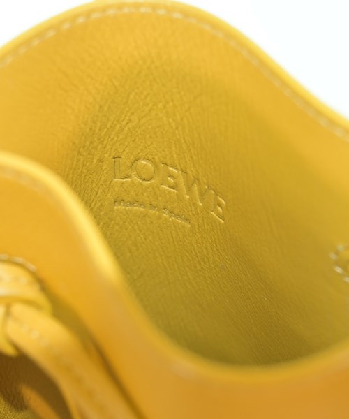 LOEWE（ロエベ）ショルダーバッグ 黄 サイズ:- レディース/2200681430525