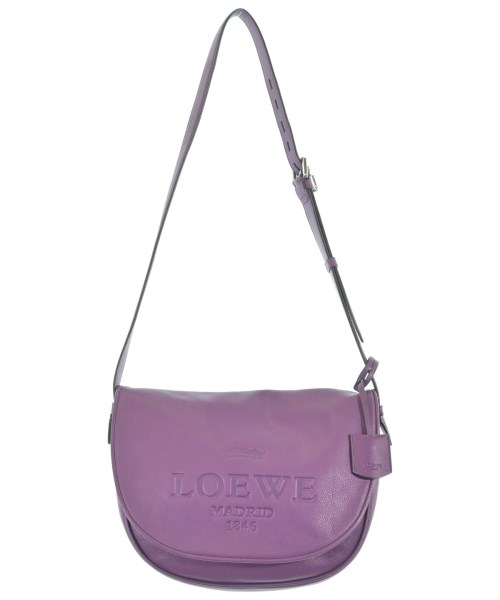 LOEWE（ロエベ）ショルダーバッグ 紫 サイズ:- レディース/2200693935926