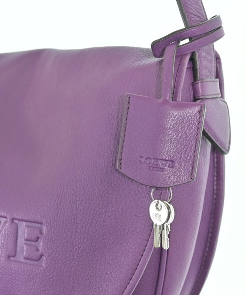 LOEWE（ロエベ）ショルダーバッグ 紫 サイズ:- レディース/2200693935926