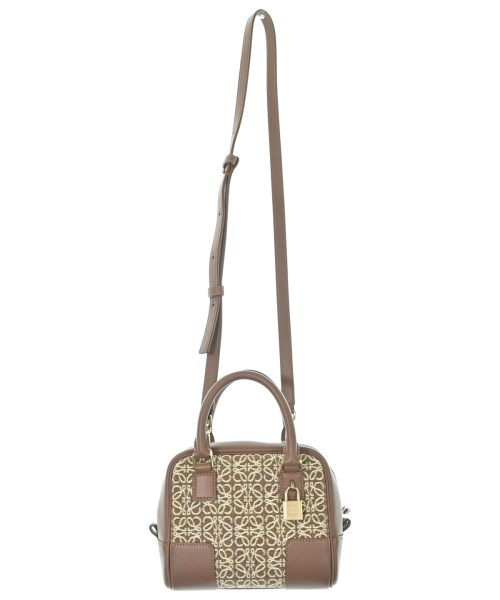 LOEWE（ロエベ）ハンドバッグ 茶 サイズ:16 レディース/2200698720015