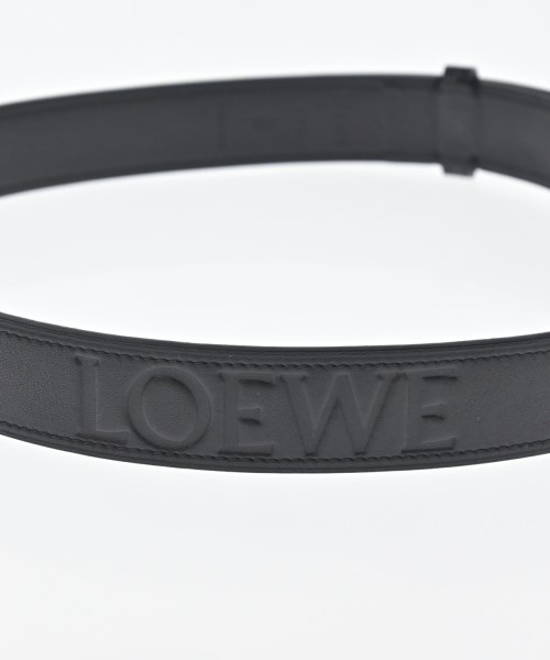 LOEWE（ロエベ）ベルト 黒 サイズ:75 レディース/2200659997012