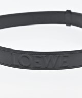 LOEWE（ロエベ）ベルト 黒 サイズ:75 レディース/2200659997012