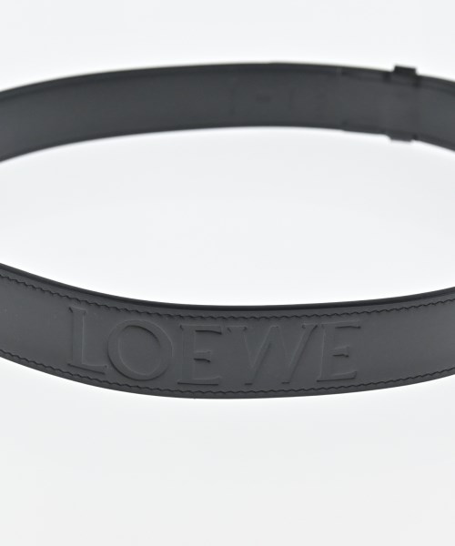 LOEWE（ロエベ）ベルト 黒 サイズ:80 レディース/2200659997029