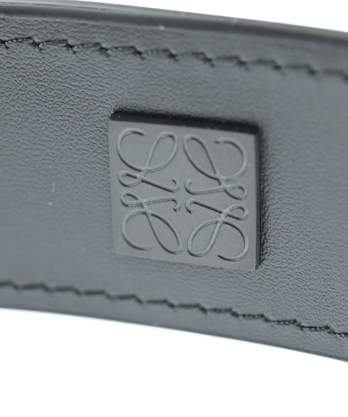 LOEWE（ロエベ）ベルト 黒 サイズ:80 レディース/2200659997043