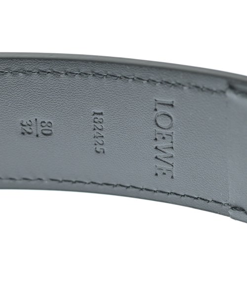 LOEWE（ロエベ）ベルト 黒 サイズ:80 レディース/2200659997043